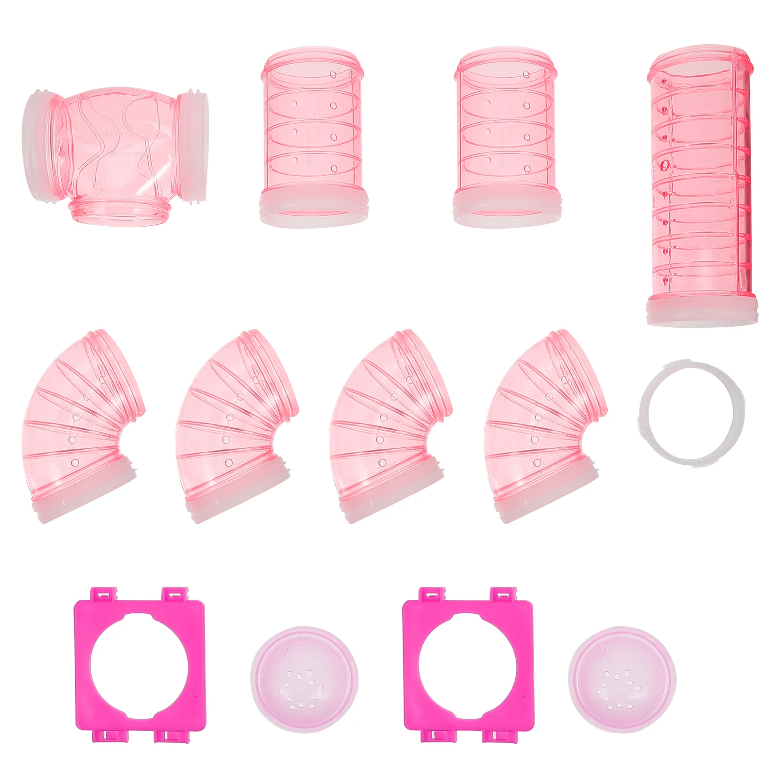 Hamster Tubes Cage Tunnel Accessories Toy DIY External Ferret Kit Guinea Set Connection Rat Hideout Maze small pet tunnel hamster cage tunnel hamster toy maze