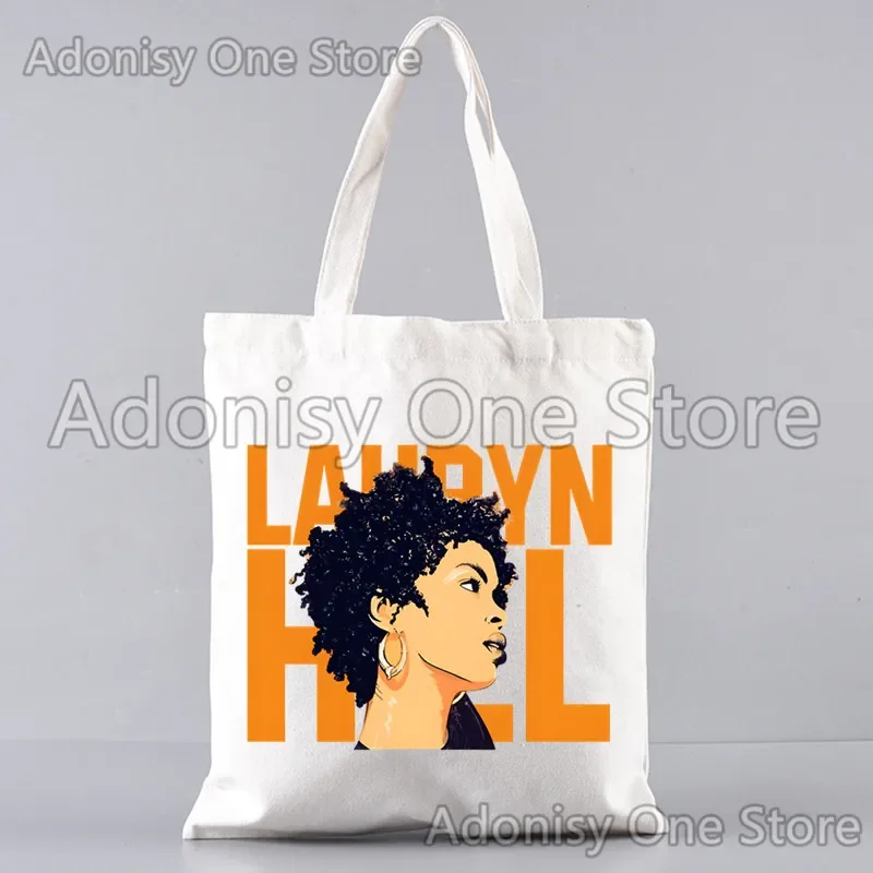 

Сумка-шоппер Fugees Женская холщовая, вместительная сумочка-тоут на плечо, школьный саквояж для покупок