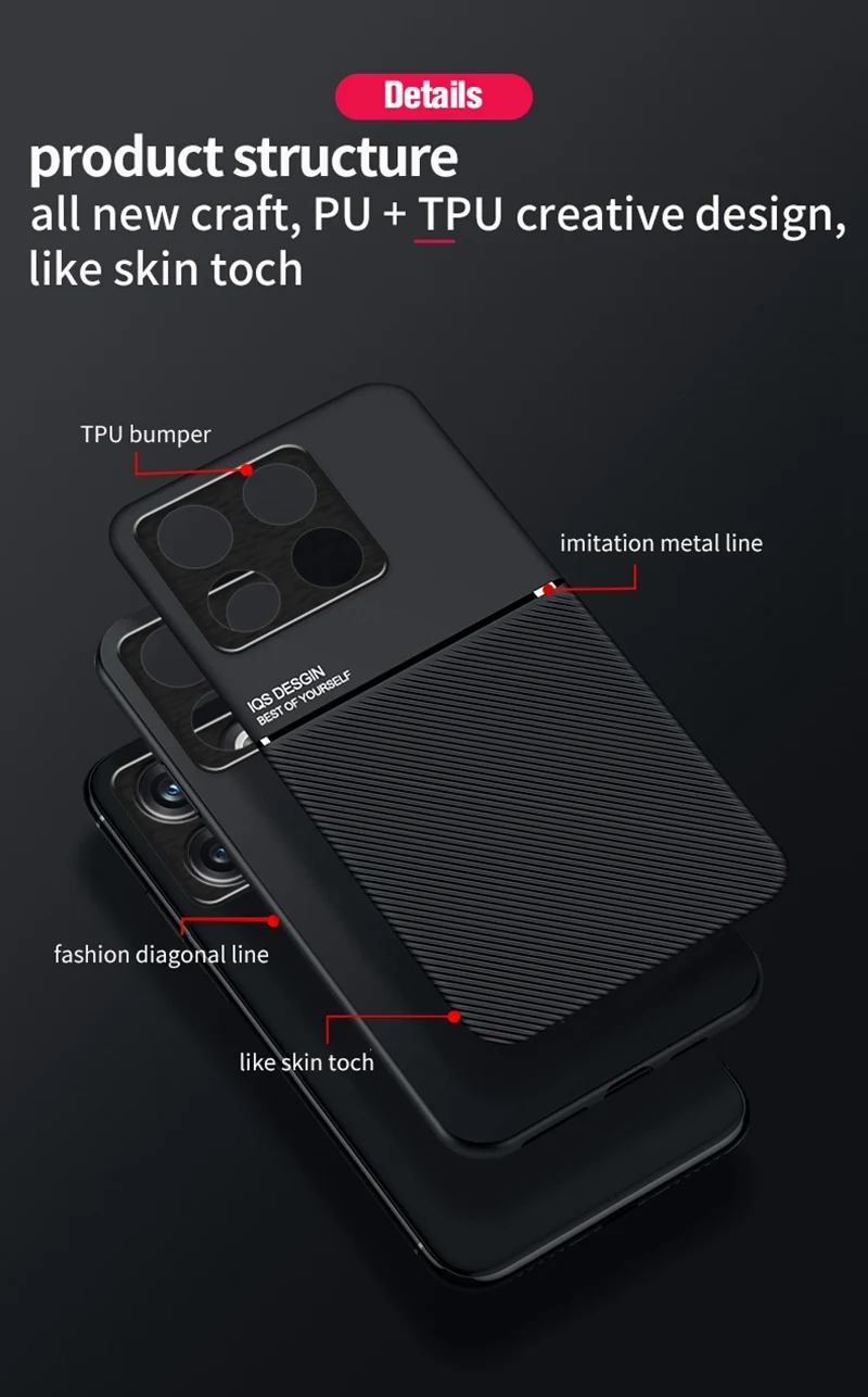 Luxuriöse, matte Telefonhülle für OnePlus Ace Pro 10T, Silikonhülle, PU-Leder, vollständiger Schutz, Hülle für OnePlus 9 Pro 9RT 5G_voghion.com