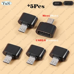 Universal Type - C/Micro USB to USB Adapter - OTG Data Connector (5pcs B - Micro)