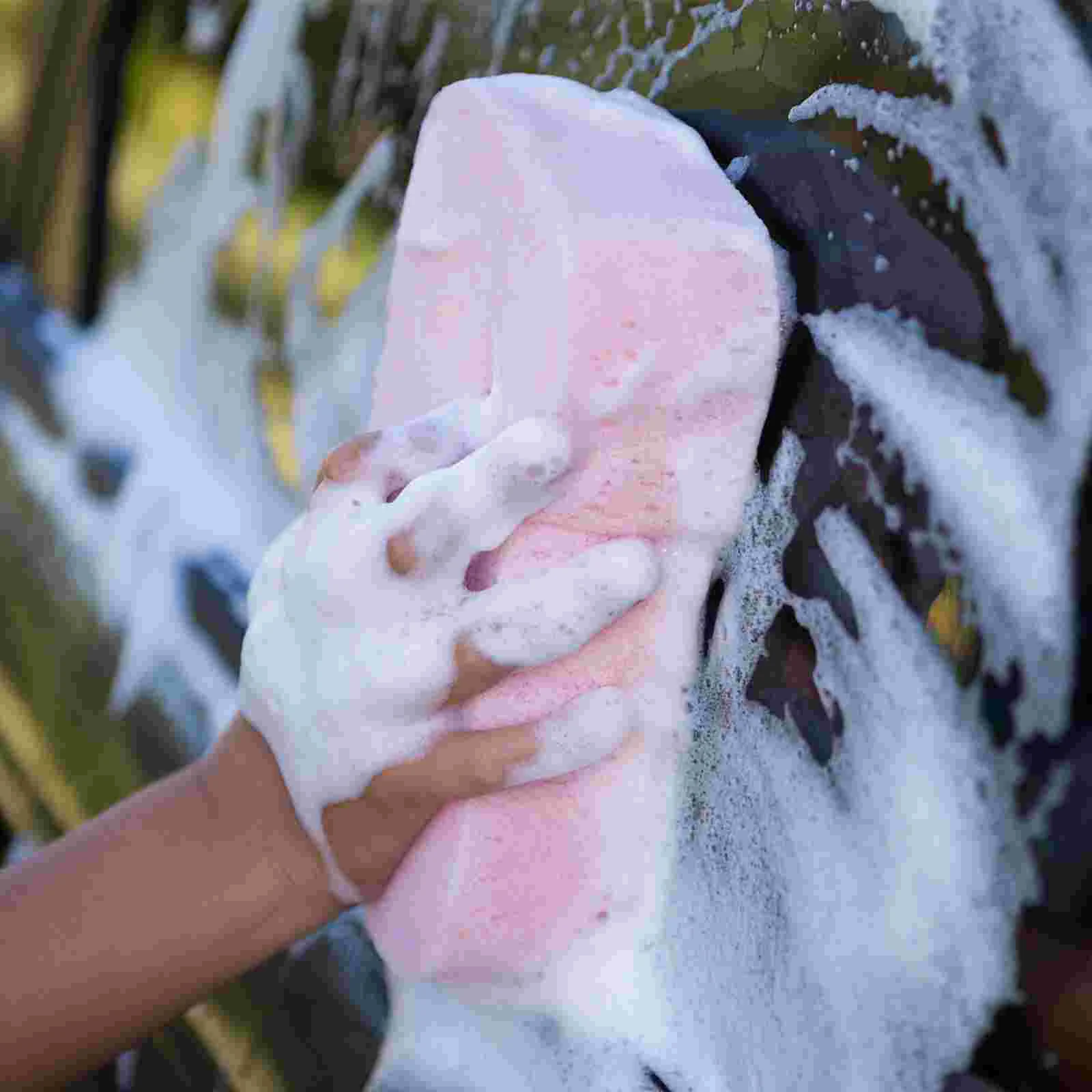 

Cleaning Sponge Car Auto Compression Absorbent Automobile Accessories Wash Block Cars Tool Honeycomb Supplies Suede