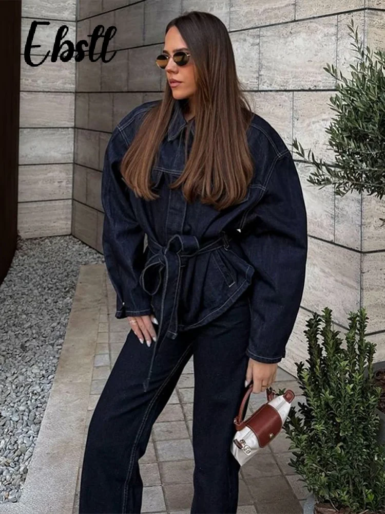 ジャケット・アウター New Classic Belted Denim Jacket Her lip to on X: 