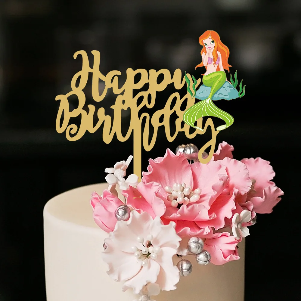 

Акриловый Алфавит с надписью «Happy Birthday», 1 шт.