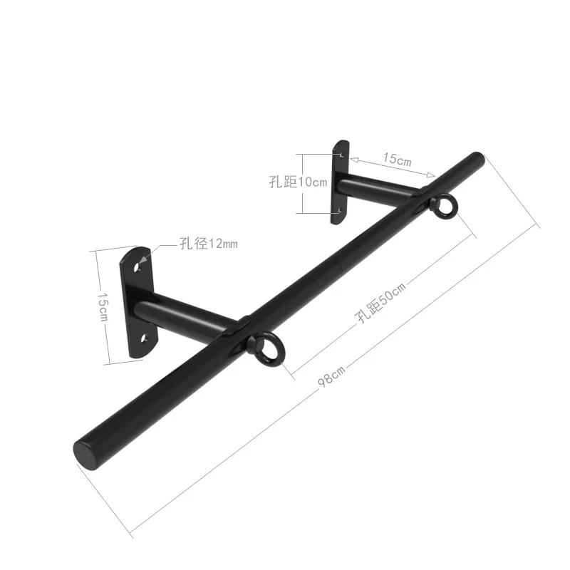 Doorway Pull Up Bar Gym Pull Accessories Heavy Duty Wall Mounted Horizontal Bar Upper Body Workout Training For Home Gym Indoor