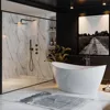 67" Acrylic Freestanding Bathtub Soaking with Brushed Nickel Drain and Overflow Included，SPA Tub Modern Stand Alone Bathtubs 5