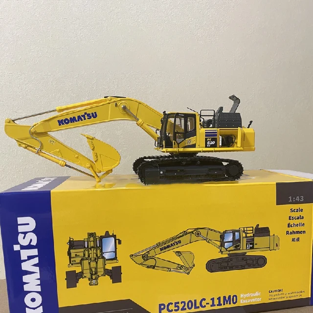 コマツ ミニチュア 9点 最新有 （KOMATSU-PC520LC-11トラック