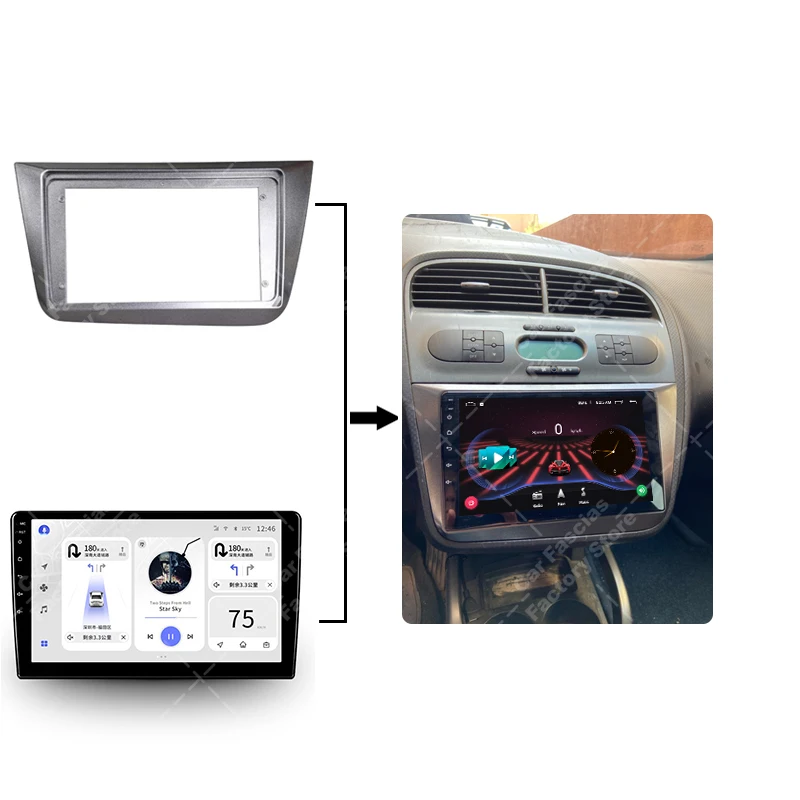 QSZN-9 ġ ڵ  þ г, ׷  ÷Ʈ  ̼ г (Canbus ), Seat Altea XL Toledo 3 2004-2015