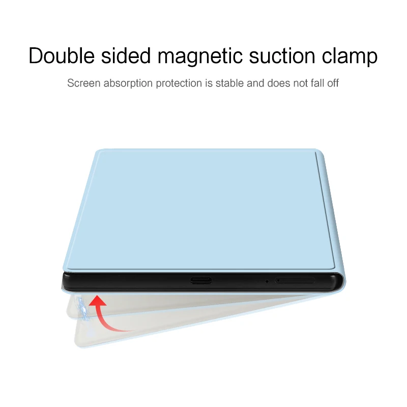 Magnético Smart Cover Case para Onyx Boox Poke Ultra Fino Ebook Stand Skin Case Auto Wake up - Imagem 6
