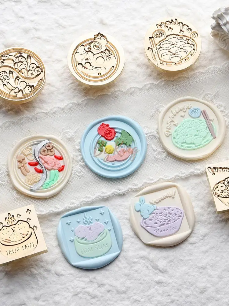 

Retro Wax Seal Stamp Flowers/Bows/Roses/Valentine's Day Head For Scrapbooking Cards Envelopes Wedding Invitations