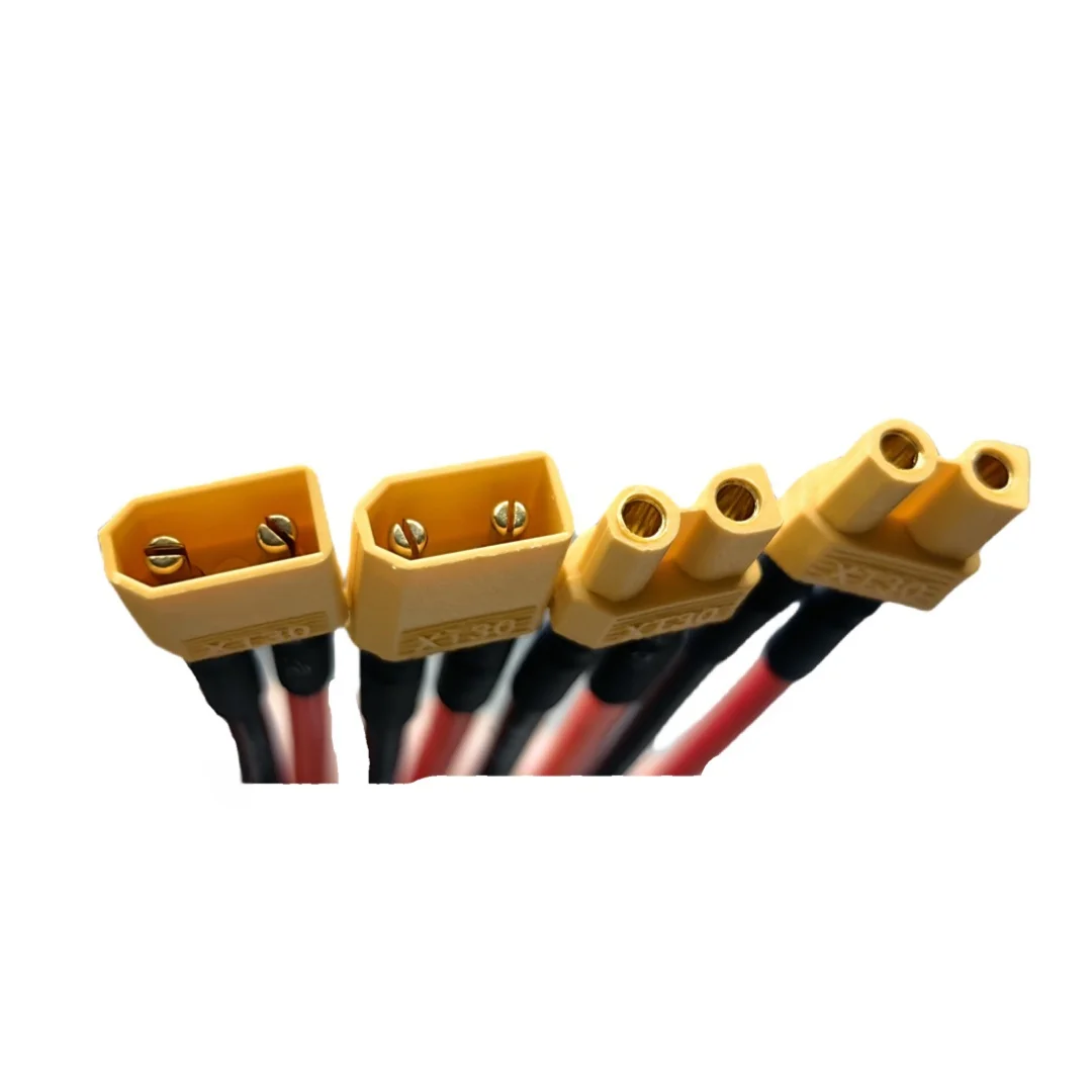 Connecteurs XT30 Mâle/Femelle Lot 1-10 Pièces pour Drone FPV