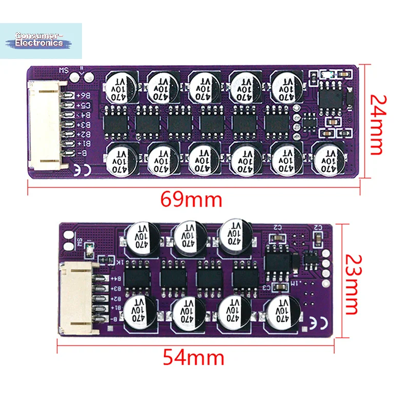 Carte équilibrage courant batterie lithium 3S 4S BMS protection surcharge