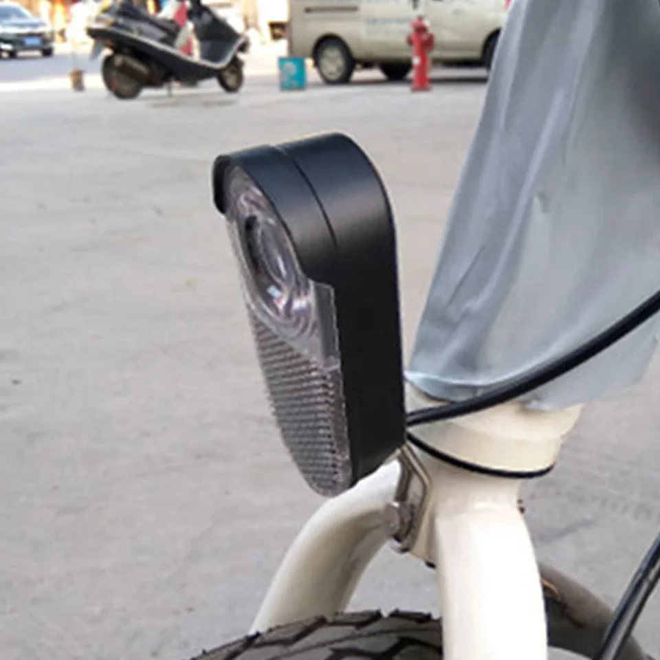 Faro Anteriore Per Bici Elettrica DAZZLEEX – 36-48 V, 3W, Con Indicatore Di Direzione E Antipioggia