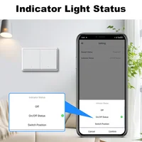 Tuya zigbee Smart Wall Light Switch No Neutral Wire No Capacitor Required 1 2 3 4 Gang Voice Control work With Alexa Google Home - Image 4
