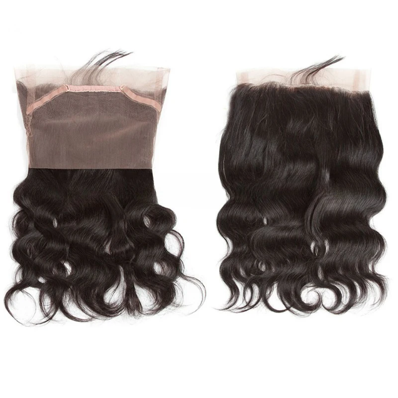 360 Lace Frontal Closure Body Wave Human Hair Brazilian Remy Hair Soft and Silky For Women Body Wave 360 Lace Closure