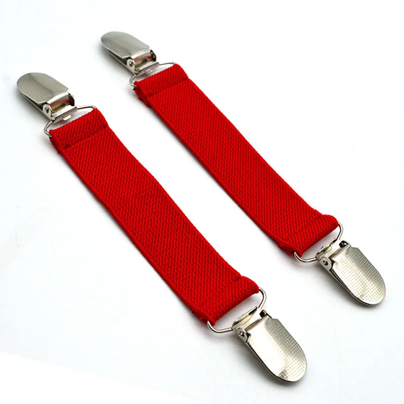 

Metal Elastic Dress Pants Clips Non-Slip Garment Waistband Extender Clothes Clip Multifunction For Fixed Bed Sheet Sofa Goloves