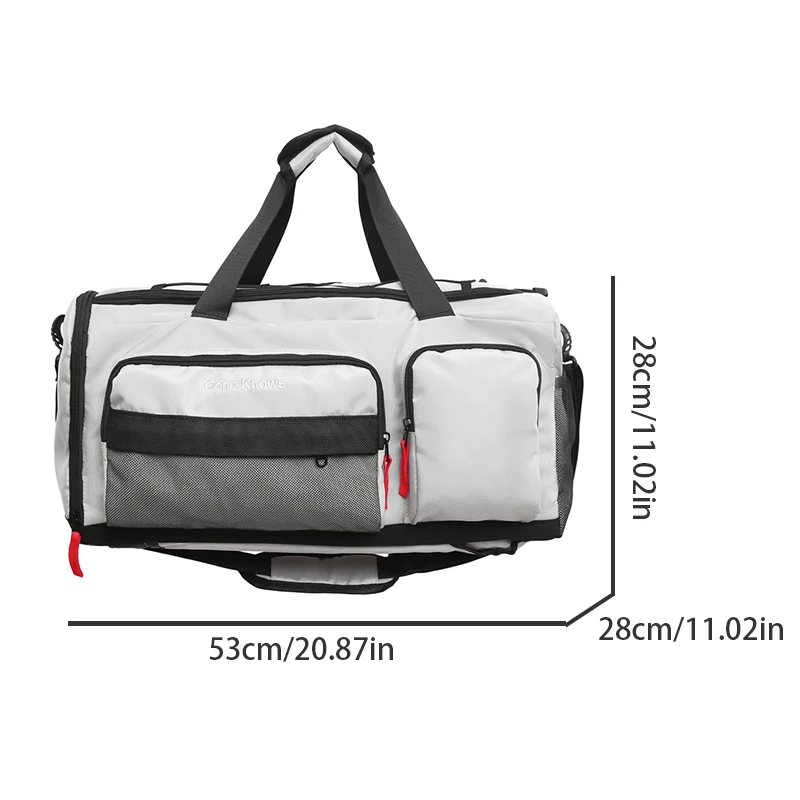 Men's and women's large capacity travel bags, dry wet separation, fitness bags, yoga bags, handbags, luggage bags