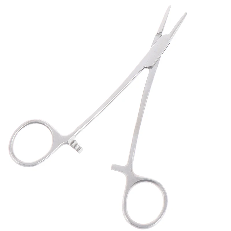 Stainless Steel Surgical Needle Clamp Suture Needle Holder Forceps 12cm For Livestock Animal Veterinary Instruments