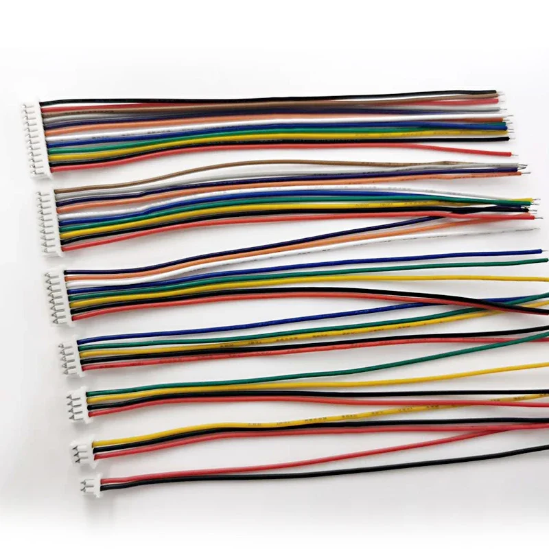 10 Pz Mini Micro JST Passo 1.25mm Maschio/Femmina Connettore 2/3/4/5/6 Pin Spina Con Terminale Cavi Presa 150MM 28AWG - Foto 4