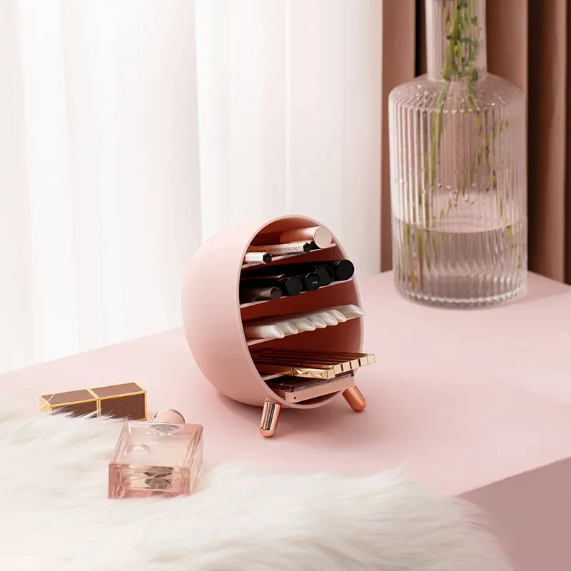 Makeup Organizer Adjustable Storage Box for Eyebrow Pencil Lipstick Eyeliner Powder Perfume Storage Box Display Stand Holder 2