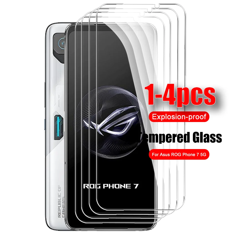 1-4 Pezzi Per Asus Rog Phone 7 Ultimate 5G Proteggi Schermo In Vetro Temperato Rogphone 7 Ultimate Phone7 Rogphone7 2023 Pellicola Protettiva