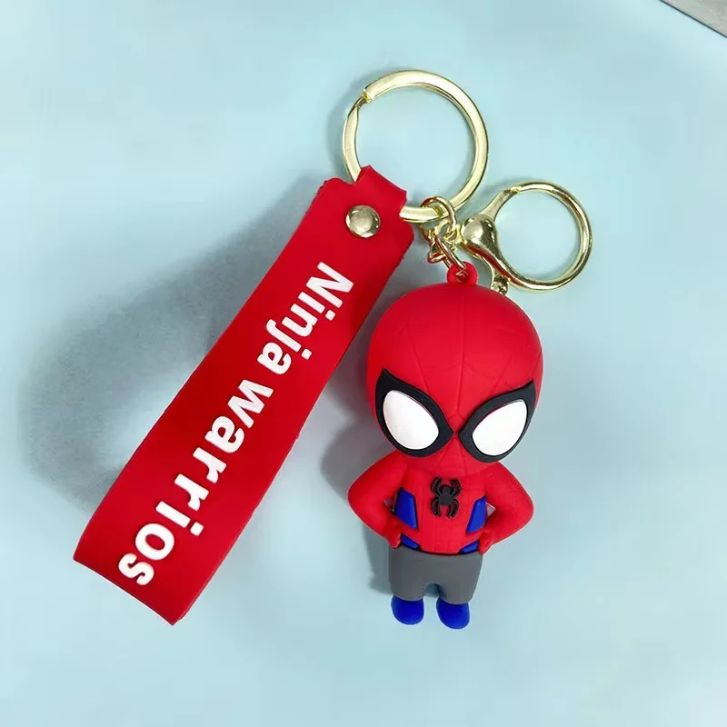 Anime Across the Spider Verse Keychain Miles Morales Action Figure