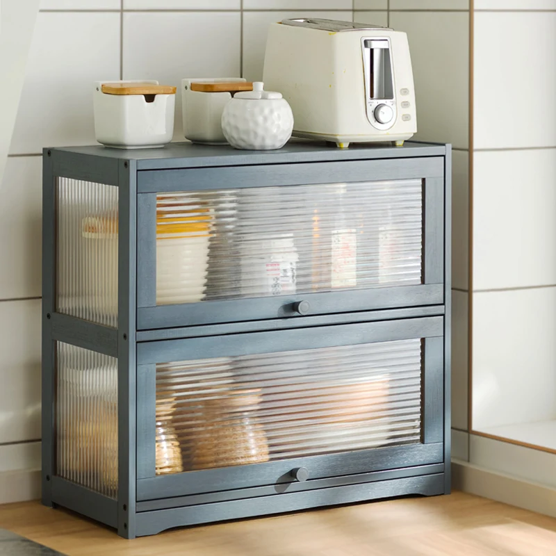

Display Kitchen Cabinets Shelf Cabinet Corner Accent Nordic Sideboard Laden Console Table Mutfak Dolapları Modern Furniture DWH
