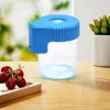 Magnifying Glass Cover Container Rechargeable Light Storage Container Rechargeable Led Glass Jar Airtight Storage for Optimal 4