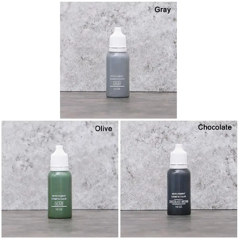 Liquid Pigment for Semi Permanent Lips Eyebrow Eyeliner 15ml tattoo ink tattoo ink pigment