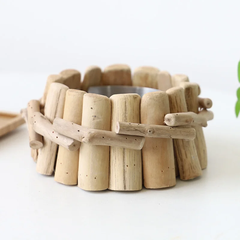 

LOG stainless steel Ashtray Household Creative Simple. modern Living room office Hotel. Ashtray Personalized Decoration