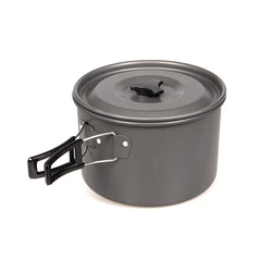 Portable Aluminum Camping Cookware Set - Outdoor Kitchenware & Picnic Essentials (Single pot)