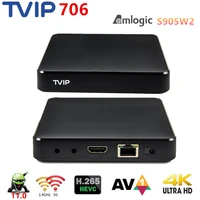 2025 Новый 4K H.265 Smart TV Box TVIP 706 Nordic one ТВ-приставка 2 ГБ 8 ГБ Android 11.0+Linux 2.4/5G WIFI BT горячий в Швеции Норвегия Финляндия