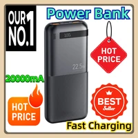 Portable Fast Charging Powerbank Type-C PD20W Qucik Charge Poverbank External Battery Charger 22.5W Power Bank 20000mAh 1