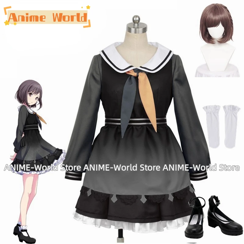 

《Custom Made》Project Sekai Colorful Stage Shinonome Ena Cosplay Carnival Costume Halloween Christmas Costume Wig Shoes