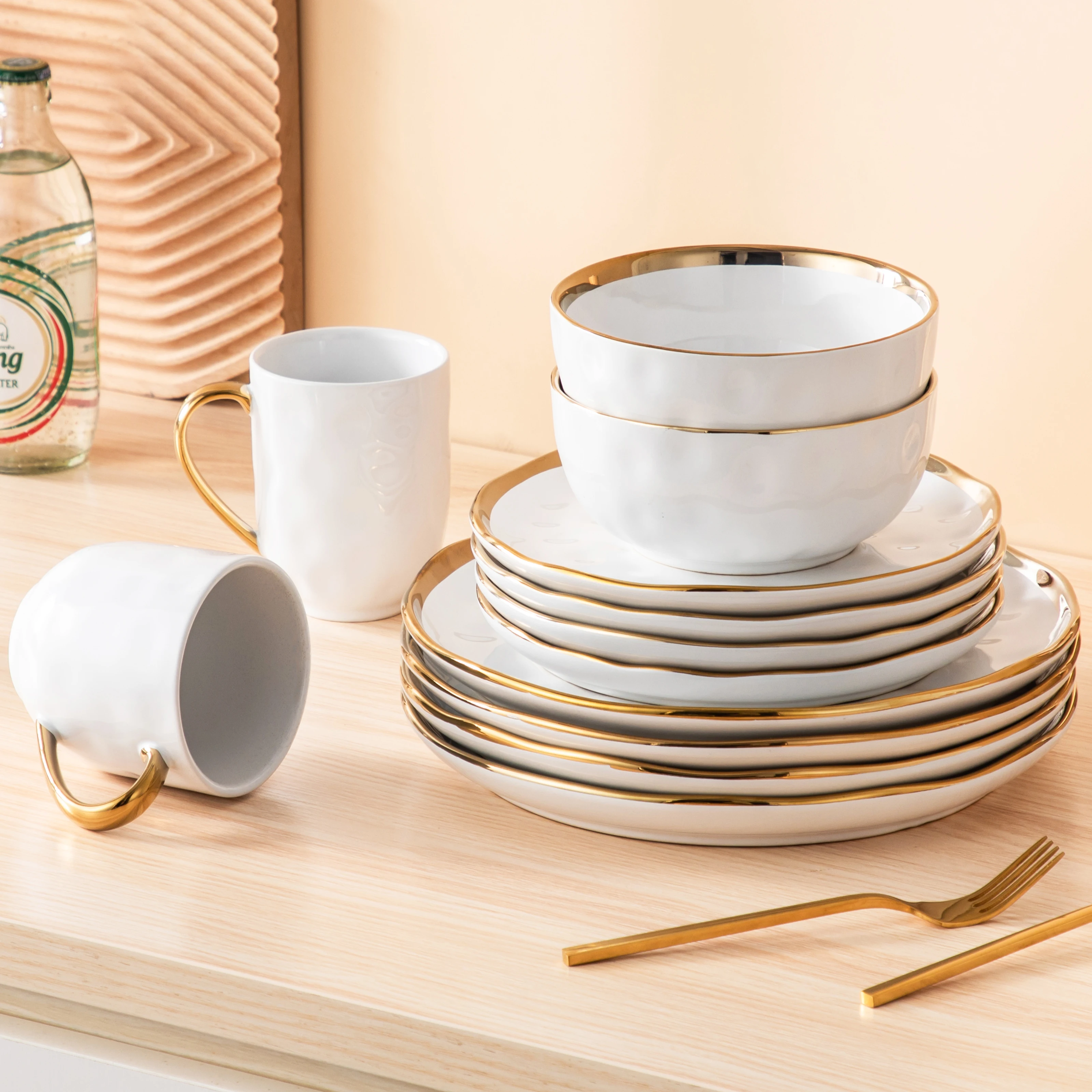 Dinnerware Corelle Gold Series Corelle Asia Collection Gold Series