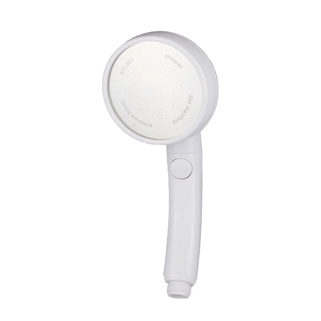 

360 Degree Rotation Shower Head Bathroom Showering Water Spray Plastic Nozzle Home Supplies