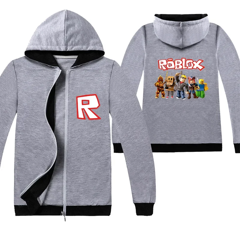 thumbnail image 1 of Sudadera con capucha de dibujos animados de Anime para niños, sudadera con cremallera, abrigo con estampado colorido, Tops, ropa de moda, regalos de juego, 1 of 5