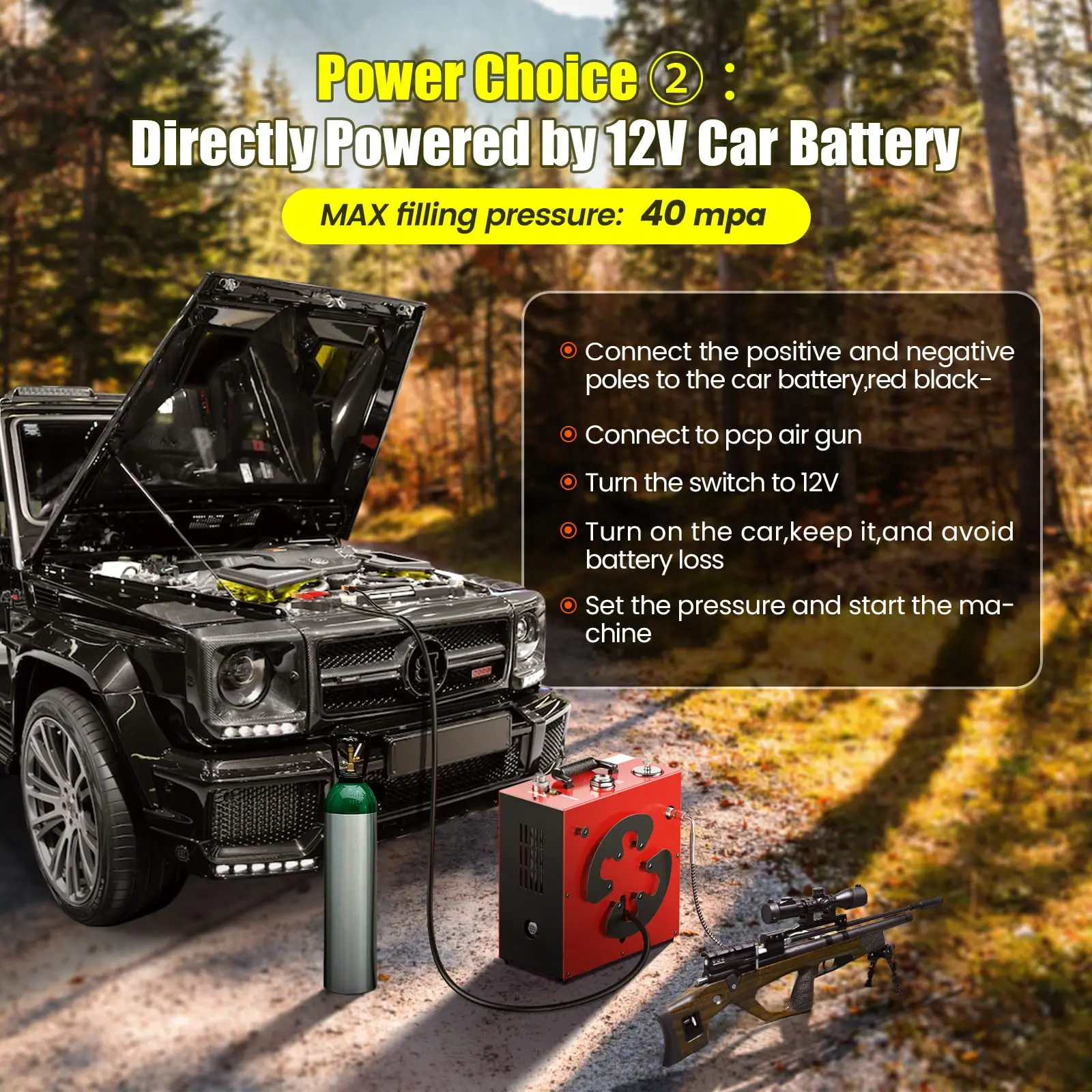 GX-E-CS4 ޴ PCP    ,   , ChikaDIV  ũ, 12V DC,110 V AC, 220V AC, 5800Psi, 40MPA