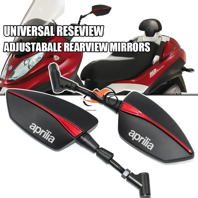 Per Aprilia Shiver / Gt Shiver 750 Shiver 900 Specchietti Retrovisori Laterali Regolabili Per Moto Retrovisore Universale