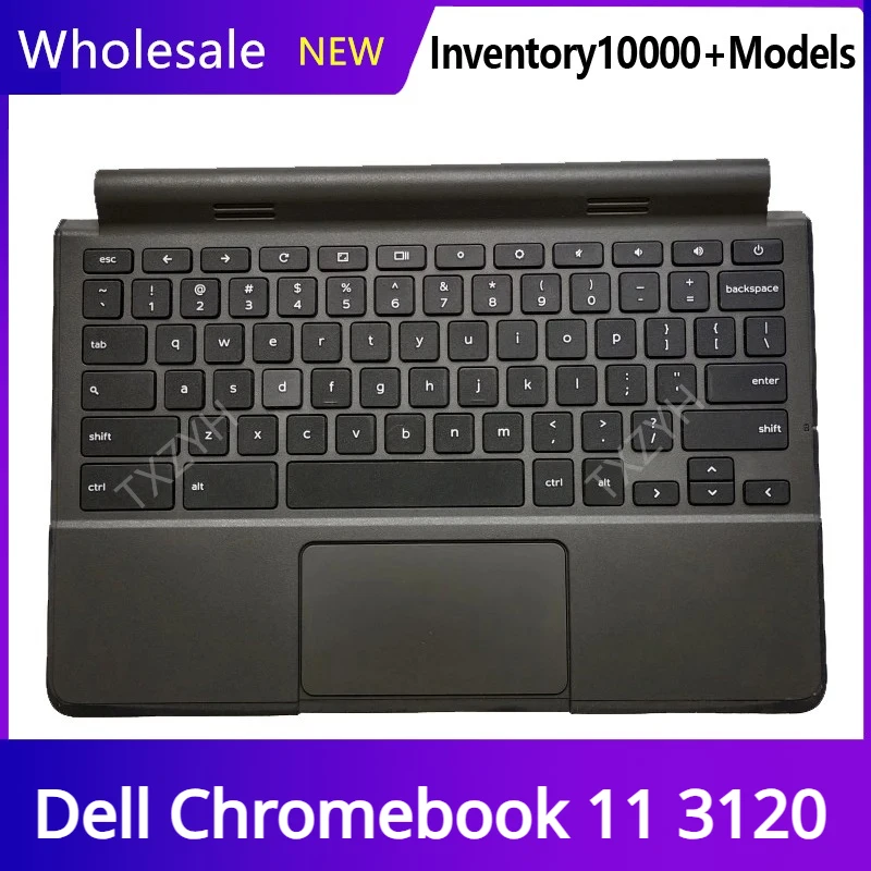 

New Original For Dell Chromebook 11 3120 Laptop C Shell Keyboard Upper Palmrest Cover Palm Rest Frame Case 0RHFXP 0R36YR US