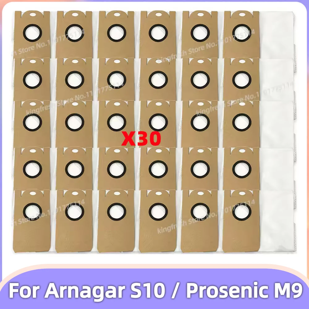 Kit Accessori Proscenic M7 MAX M8 Pro: 5 Sacchetti Polvere, 4 Filtri, 6 Spazzole Laterali | Tenuta Stagna