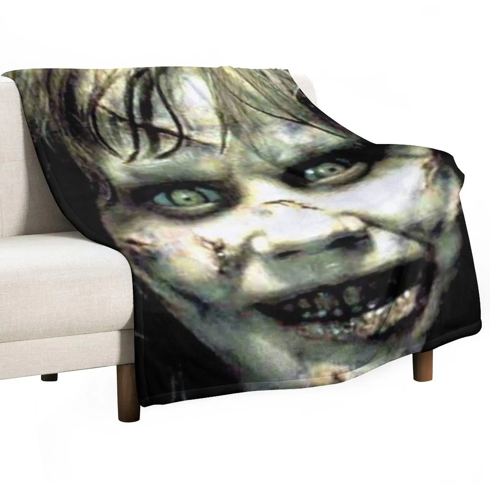 

The Exorcist Horror Movie Throw Blanket Dorm Room Essentials For Sofa