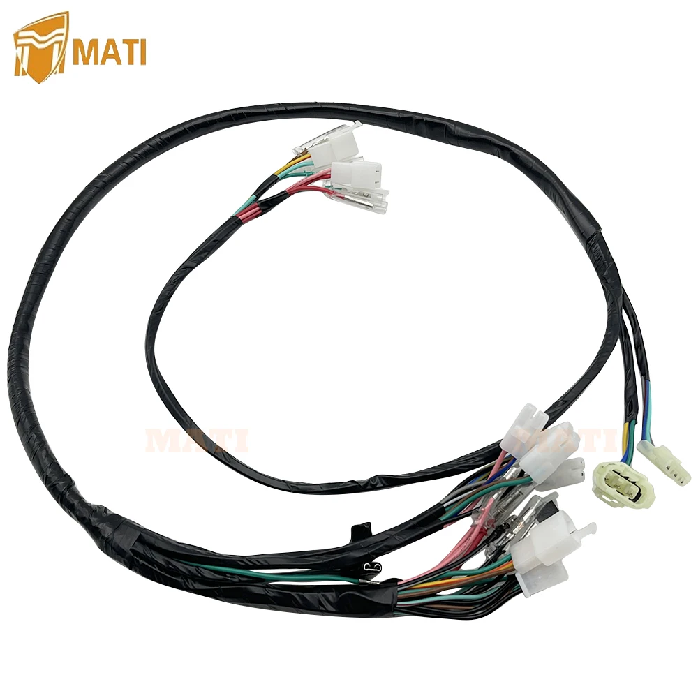 Wire Wiring Harness Main Electrical Harness for Honda FourTrax 300 2x4/4x4 TRX300/TRX300FW 1993 32100-HC5-970 handlebar switch start kill stop headlight for honda trx300 trx300fw fourtrax 1996 2000 35020 hm5 a10