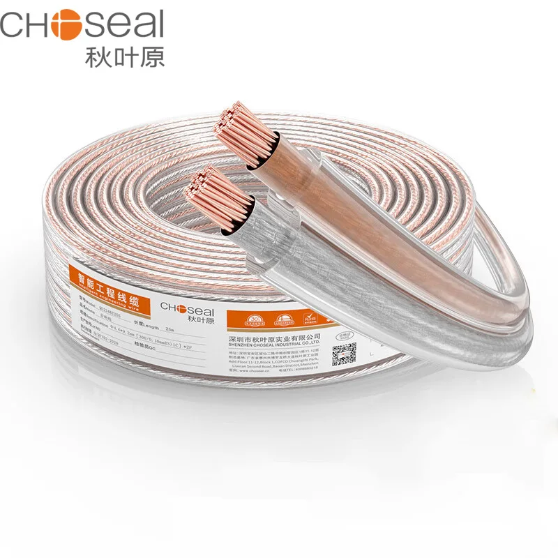 Choseal Speaker Wire Cavi Per Altoparlanti Cooper Senza Ossigeno Per Home Theater Hi-Fi Home-Cinema Subwoofer Amplifer Surround Sound