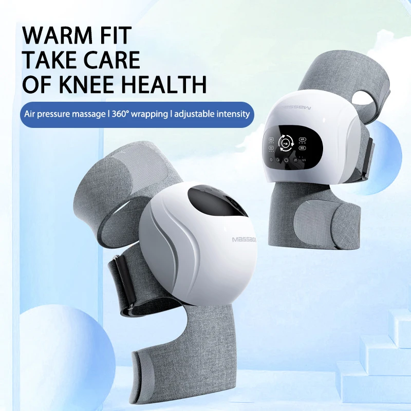 

Smart Hot Compress Knee Relaxing Massager Kneecap Treasure Vibration Massage Brace Support Pads for Cramps Arthritis Pain