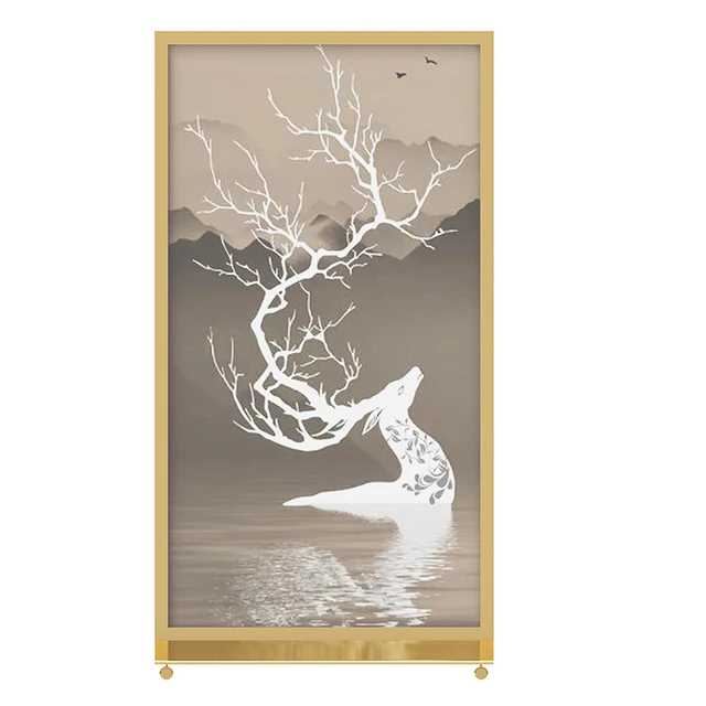 Modern, Világos Alsó Képernyőkkel A Nappali És Szálloda Könnyű Luxus Folyosó Mozgatható Hálószobája Otthon Új Kínai Ülés - Image 5