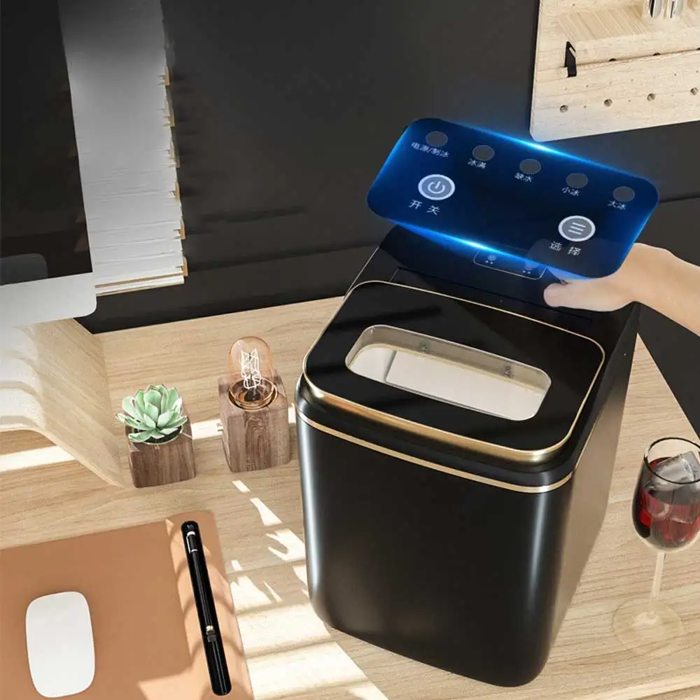 Macchina Per Cubetti Di Ghiaccio Completamente Automatica Per Uso Domestico 10Kg Piccola Macchina Per Il Ghiaccio Maquina De Hielos Macchina Ghiaccio