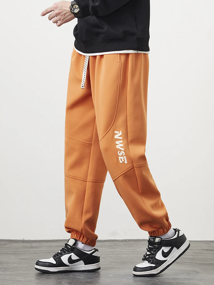 Big Size Men's Sweatpants 8XL 7XL 6XL Hip Hop Streetwear Fashion Letter Baggy Jogger Pants Cotton Casual Loose Harem Trousers