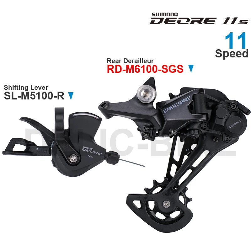 SHIMANO DEORE M5100 M5120 11v Groupset Shifter SL-M5100 Rear Derailleur RD-M5100 RD-M5120 1x11-speed RD-M6100 Original parts