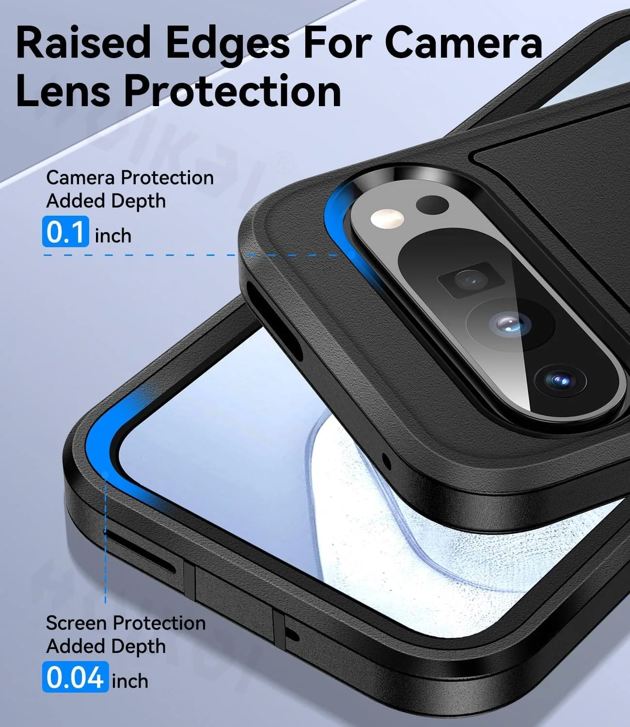 Ultimate Rugged Full Body Shockproof Case with Kickstand - Heavy Duty, Anti-Scratch Protection