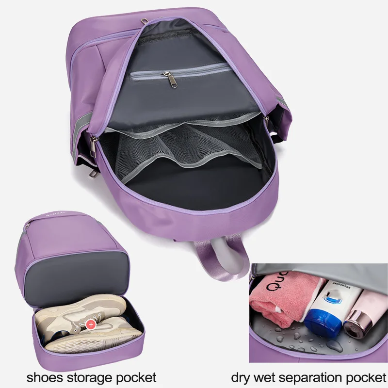 Nylon Sport Backpack for Gym Fitness Travel